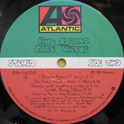 Phil Collins - Face Value