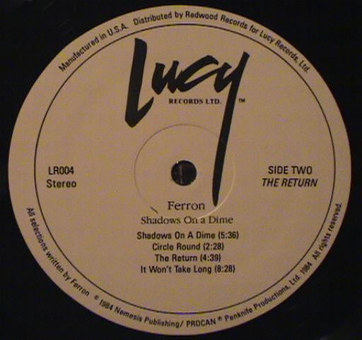 Ferron - Shadows On A Dime