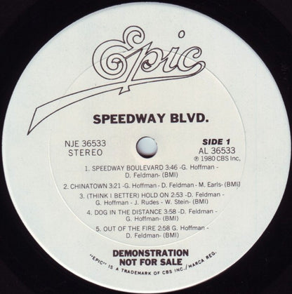 Speedway Blvd. - Speedway Blvd.