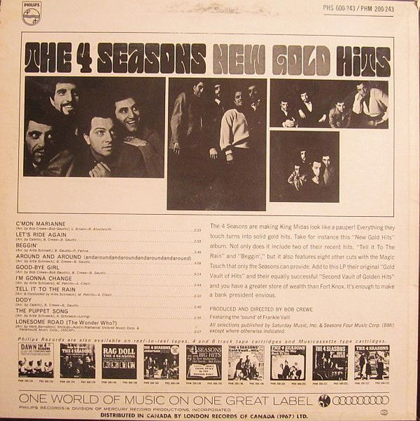 The Four Seasons - New Gold Hits