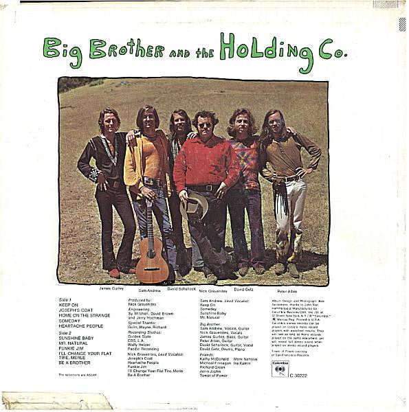 Big Brother & The Holding Company - Be A Brother