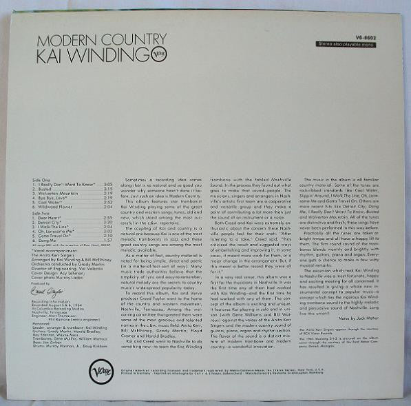 Kai Winding - Modern Country