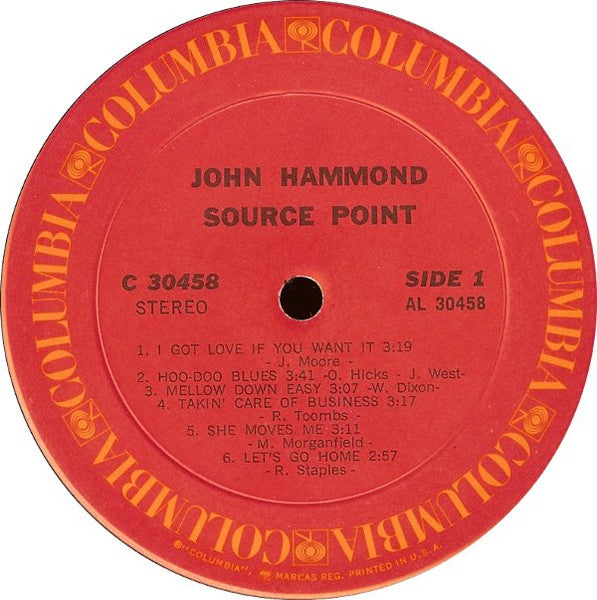 Source Point - secondary