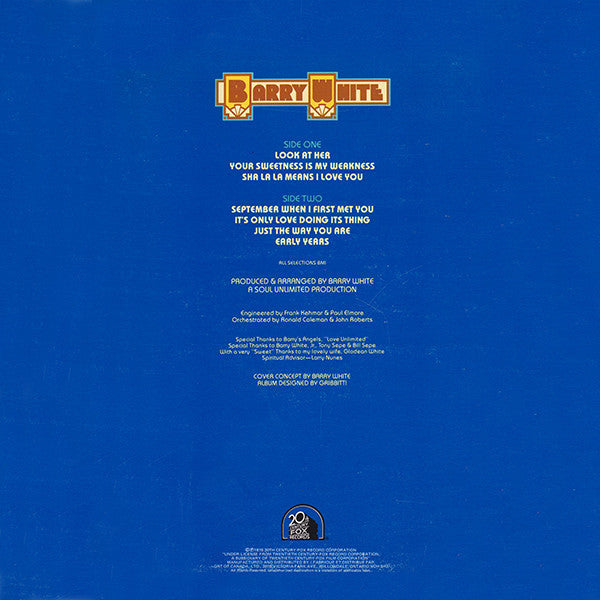 Barry White The Man - secondary