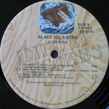 Black Hole Star - secondary