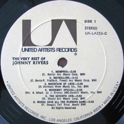 The Very Best Of Johnny Rivers - secondary