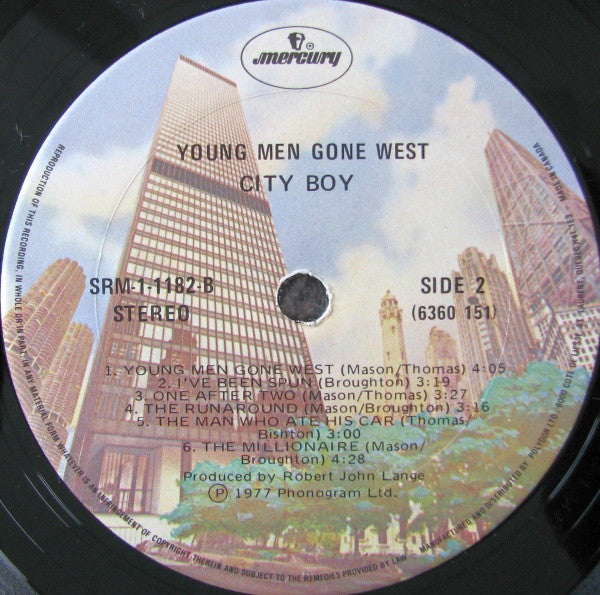 City Boy - Young Men Gone West
