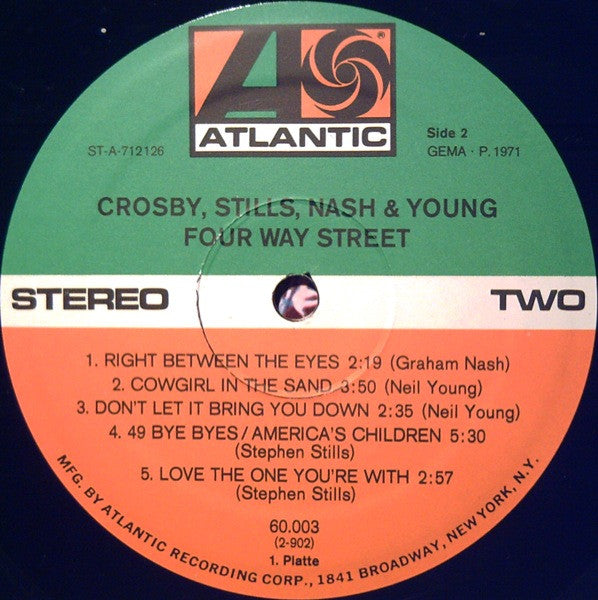 Crosby, Stills, Nash & Young - 4 Way Street