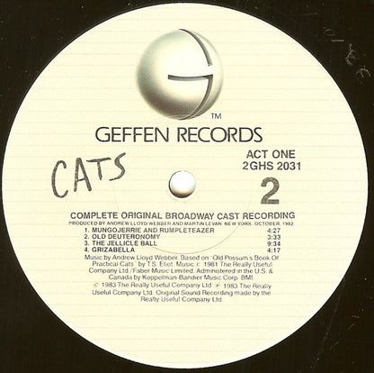 Cats - Complete Original Broadway Cast Recording - secondary