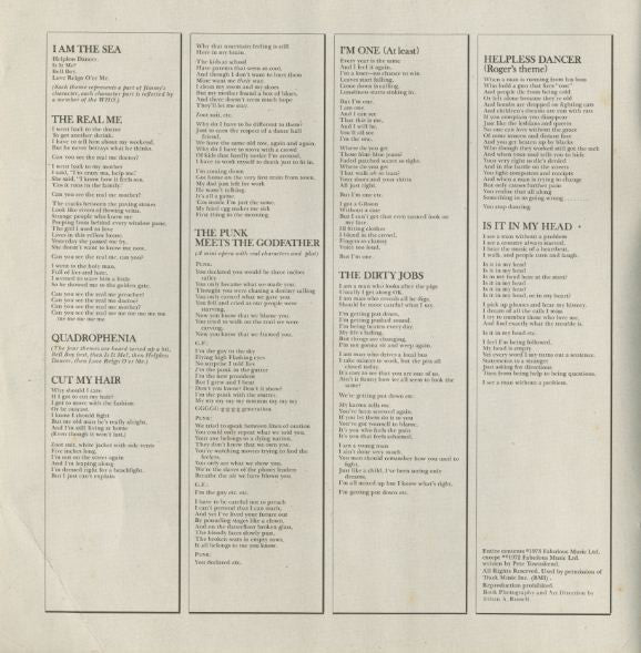 Quadrophenia - secondary