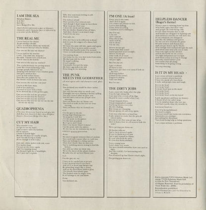 Quadrophenia - secondary