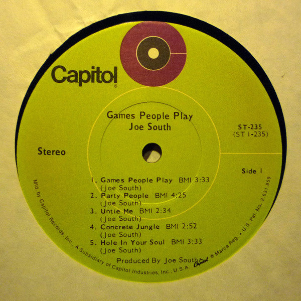 Games People Play - secondary