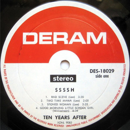 Ten Years After - Ssssh.