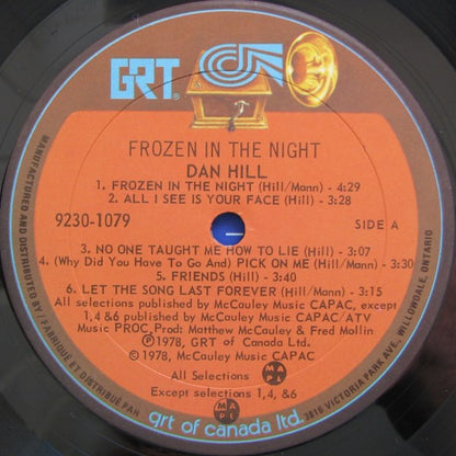 Dan Hill - Frozen In The Night