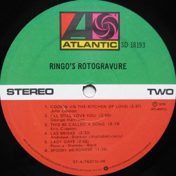 Ringo's Rotogravure - secondary