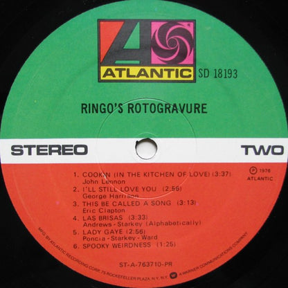 Ringo's Rotogravure - secondary