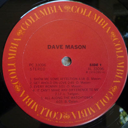 Dave Mason - secondary
