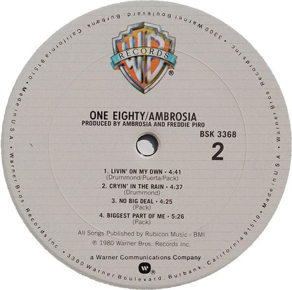 One Eighty - secondary