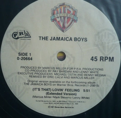 (It's That) Lovin' Feeling - secondary