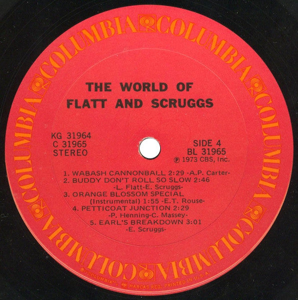 Flatt & Scruggs - The World Of Flatt And Scruggs