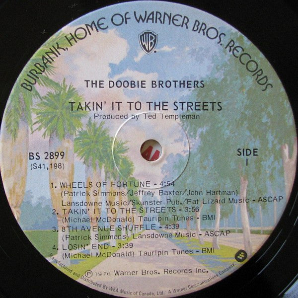 Takin' It To The Streets - secondary