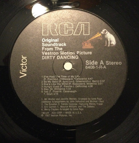 Dirty Dancing (Original Soundtrack From The Vestron Motion Picture) - secondary
