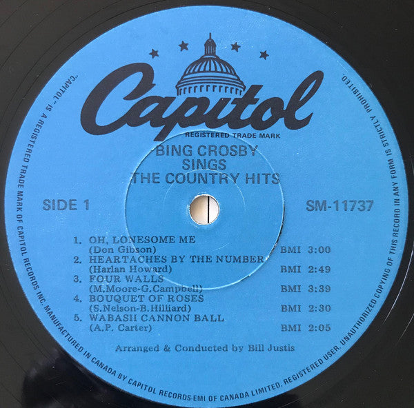 Sings The Great Country Hits - secondary