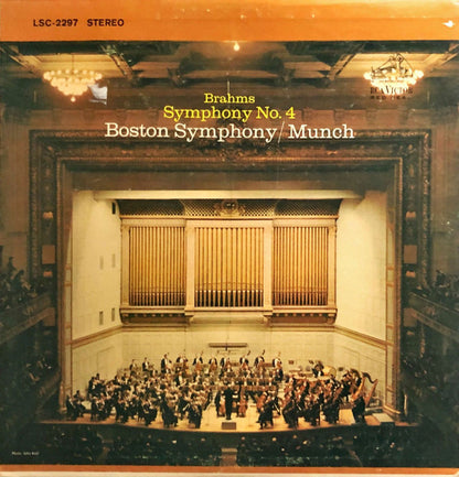 Johannes Brahms, Boston Symphony Orchestra, Charles Munch - Symphony No. 4