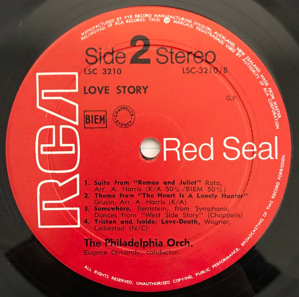 The Philadelphia Orchestra - Love Story