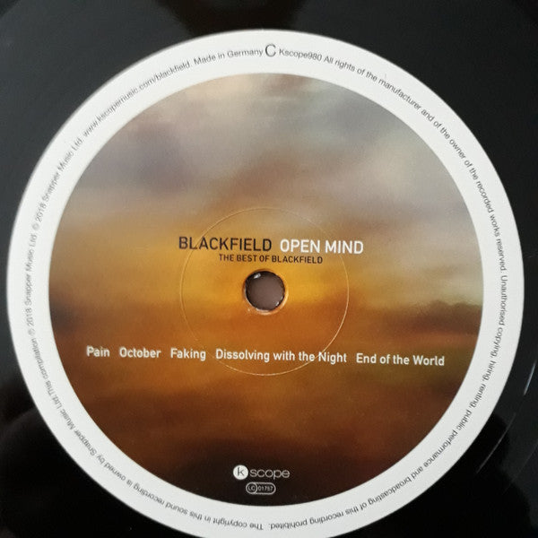 Open Mind - The Best Of Blackfield  - secondary