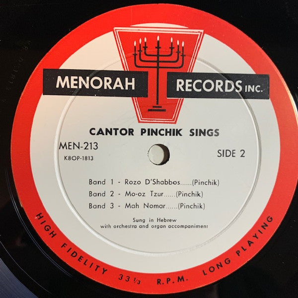 Pierre Pinchik - Cantor Pinchik Sings