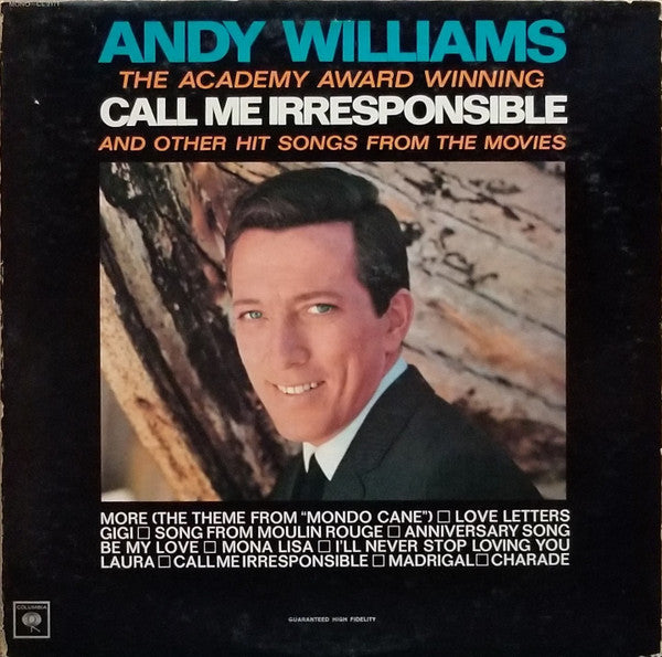 Call Me Irresponsible And Other Hit Songs From The Movies - secondary