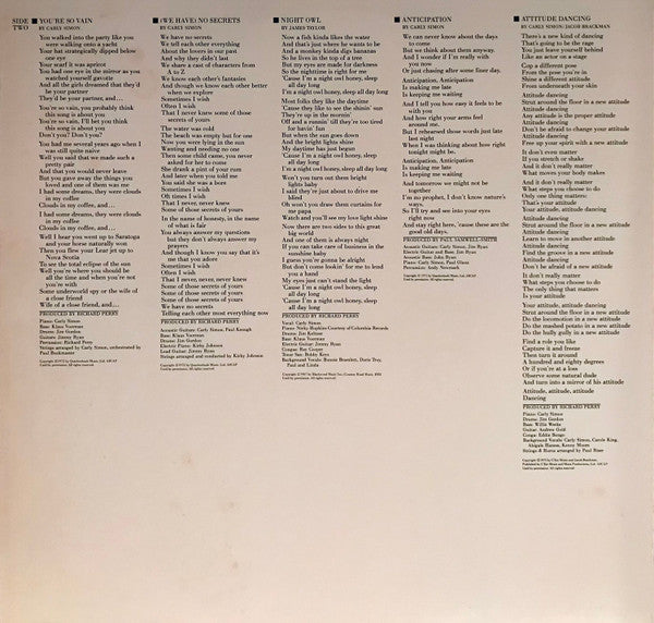 The Best Of Carly Simon  - secondary