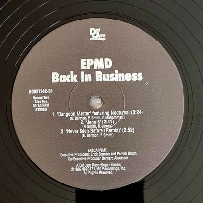 Back In Business - secondary