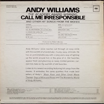 Call Me Irresponsible And Other Hit Songs From The Movies - secondary