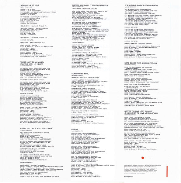 Be Yourself Tonight - secondary