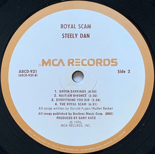 The Royal Scam - secondary