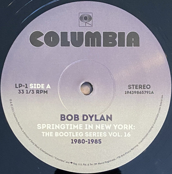 Springtime In New York: The Bootleg Series Vol. 16 1980-1985 - secondary