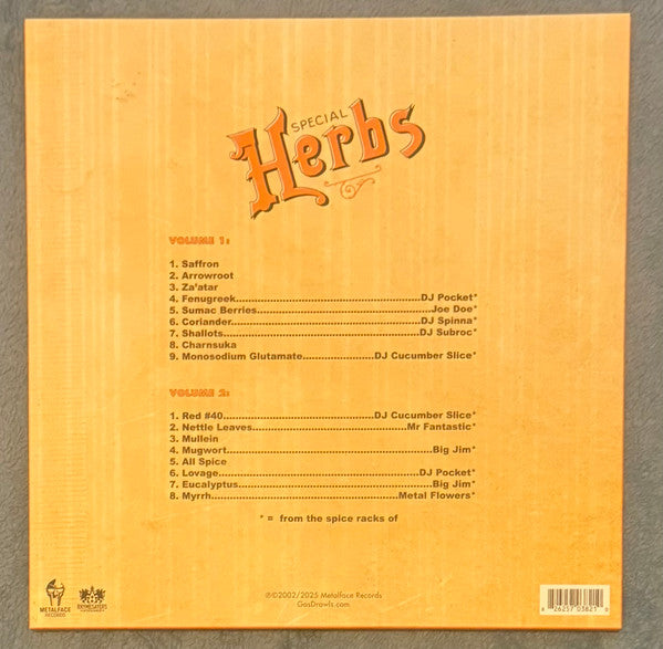 Special Herbs (Vols 1&2) - secondary
