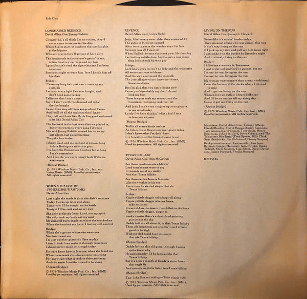 Longhaired Redneck - secondary