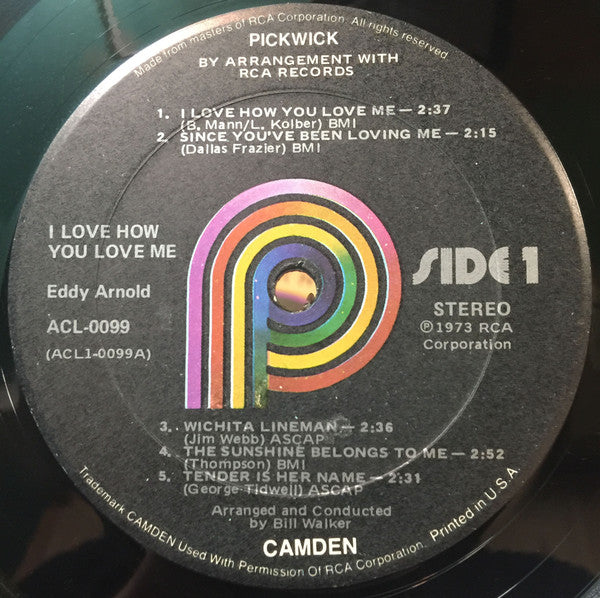 Eddy Arnold - I Love How You Love Me