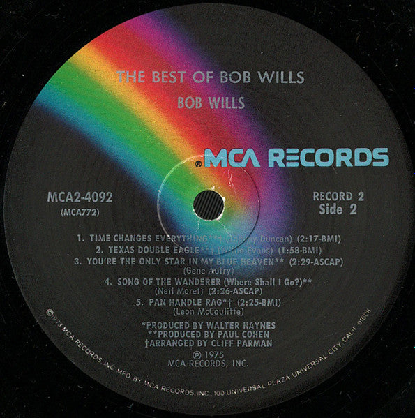 The Best Of Bob Wills Vol.II - secondary