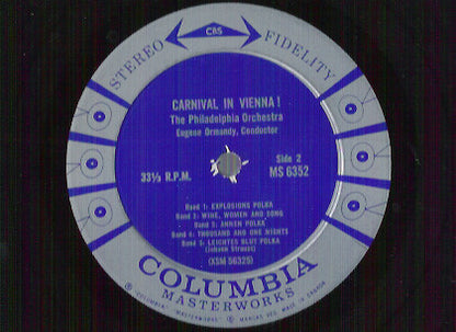 The Philadelphia Orchestra, Eugene Ormandy - Carnival In Vienna!