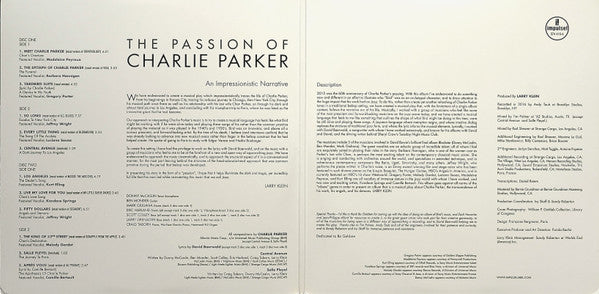 The Passion Of Charlie Parker - secondary