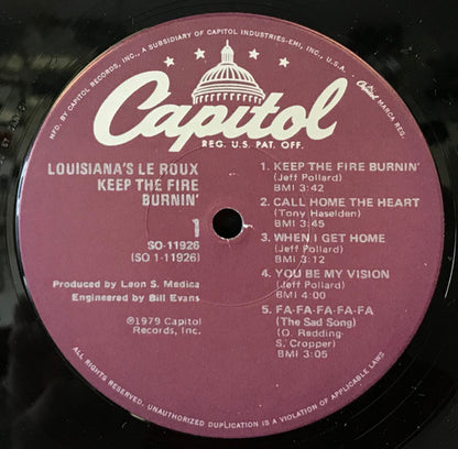 Keep The Fire Burnin’ - secondary