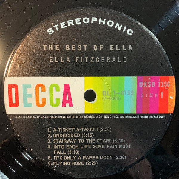 The Best Of Ella Fitzgerald - secondary