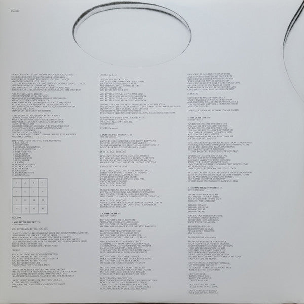 Face Dances - secondary