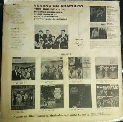 Trio Caribe - Verano En Acapulco - Trio Caribe Vol. III