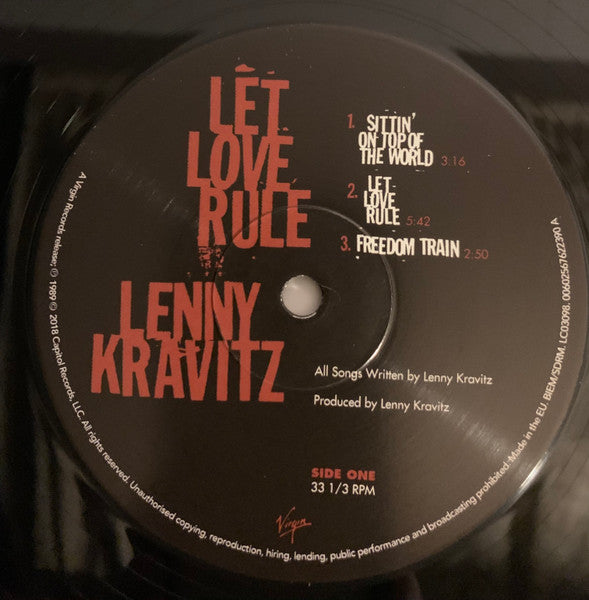 Let Love Rule - secondary
