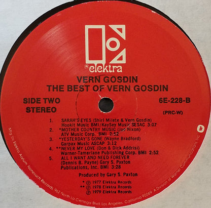 The Best Of Vern Gosdin - secondary